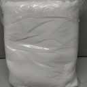 NICETOWN White Blackout Curtains 90 inches Long, Full Light Blocking Drapes with Black Liner for Nursery, Thermal Insulated Draperies for Hall, Villa (2 Pieces, 46" Wide Each Panel, Pure White)