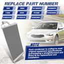 Air Conditioning A/C Condenser Compatible with Hyundai Sonata 11-14 Azera Kia Cadenza Optima # 3888, 976063S161, HY3030143, 976063R001