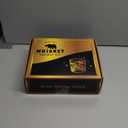 Whiskey Smoker Kit with Torch - 6 Natural Wood Chips Flavors, 2 Glasses, 2 Ice Molds - Cocktail Smoker Infuser Kit, Old Fashioned Smoker Kit, Birthday Bourbon Whiskey Gifts for Men, Dad(No Butane)