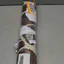 Zebra Rug for Living Room, Dining Room, Bedroom - Cambridge Collection, Short Pile, Ivory and Brown, Size: 20x30