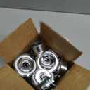 (18 Pack) 1/2" IPS Fire Sprinkler Heads Escutcheon Plate 3/4" Adjustment Range Recessed Two Piece Rosette Cover Trim Ring ChromeFire Sprinkler Escutcheons Covers for Ceiling,