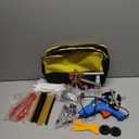 Car Dent Puller Kit, 53Pcs Paintless Dent Removal Kit with Adjustable Bridge Puller & Golden Lifter, Dent Repair Kit for Car Hail Damage Large & Small Dent, Refrigerator Door Dent DIY Removal