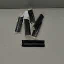 Ravinte Hardware 6 Pack Black Cabinet Handles, 5.9 Inch (150mm) Finger Edge Pulls, 5 Inch Hole Center, Finger Pulls for Cabinets