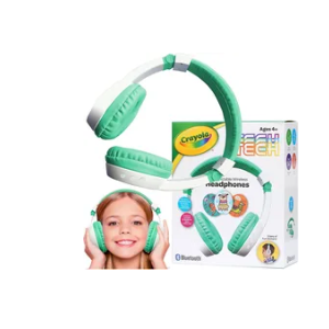  Crayola Bluetooth Headset,  White Green 