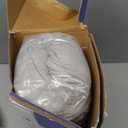 Cervical Neck Pillow, Memory Foam Pillows for Neck Discomfort Relief, 2 Heights Ergonomic Pillow with Breathable Ice Silk Cover, Neck Support Pillow for Side Sleepers, Odor-Free White