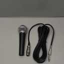 Pyle Karaoke Microphone, Dynamic Mic for Singing, Microphone with Moving Coil, Cardioid, Unidirectional, Inc 15ft XLR Audio Cable to 1/4" Audio Connection