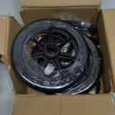 2Pcs 6 Inch Replacement Wheelchair Wheels for Walkers - Environmentally Friendly Rubber Material, Wear-Resistant PU Tires, Anti-Slip, and Durable ABS Wheel Hub (6IN Narrow 2Pcs)
