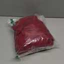 Arolina Maxi Skirt for Women Summer Boho Elastic High Waist Pleated A-Line Flowy Ruffle Swing Tiered Long Beach Skirt Dress , Red