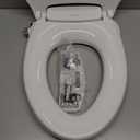 Brondell Bidet Toilet Seat Non-Electric Swash Ecoseat, Fits Elongated Toilets, White - Dual Nozzle System, Ambient Water Temperature - Bidet with Easy Installation