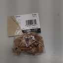 Prime-Line EP 9381 Shelf Support Pegs, 5 mm. Diameter, Plastic, Brown (12 Pack)