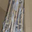 2 Pack Water Hyacinth Hanging File Box 14.5 x 6 x 10.8 Inch Decorative File Basket Woven Document Organizer with Handle Collapsible Letter Size Filing for Office Home Storage Decor