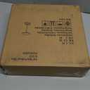 Round Side Table, Small Drink Table for Small Spaces, Modern Accent End Table with Metal Leg for Living Room, Bedroom, Corners, and Office (Gold)