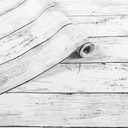 Arthome35.4 x 120 inches White Gray, Peel and Stick Wallpaper, Wood Contact Paper, Self Adhesive, Easy to Clean, Vinyl Film for Furniture Countertop, Distressed Plank Grain Vintage Wall Covering
