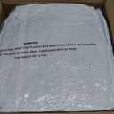 Basic Home 18x18 Decorative Throw Pillow Inserts-Down Feather Pillow Inserts-Square-Cotton Fabric-Set of 2-White