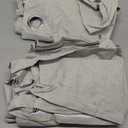 H.VERSAILTEX Linen Blackout Curtains 108 Inches Long 100% Blackout Thermal Insulated Textured Linen Look Curtain Draperies Anti-Rust Grommet, Energy Saving with White Liner, 2 Panels, Stone