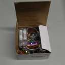 BBTO LED Disco Ball String Light Battery Powered Mirror Balls Ornaments for Outside Backyard Porch 70s 80s Disco Party Supplies(1.57 Inch,Sparkling Colors)