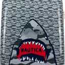 Nautica Kids 18" Hardside Carry-on Suitcase with Spinner Wheels, Shark Attack