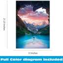Buffalo Games - Follow Your Heart - 500 Piece Puzzle for Adults - Romantic Scenic Jigsaw with Poster - High Quality Precision Cut Pieces