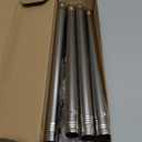 Anovo Flag Pole Kit- Stainless Steel 6 FT Flag Poles with1 Inch Metal 360 Rotating Flag Pole Rings Clip, Two-Position Flag Pole Holder Brackets Mounting for Outside House Outdoor Porch (6 FT-Sliver)