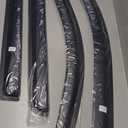 Window Visors Rain Guards fits 2024 2025 Toyota Tacoma Double Cab, Out-Channel Window Wind Deflectors Vent Shades Accessories, Dark Smoke 4 Pcs