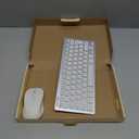 TECKNET Wireless Keyboard and Mouse Combo, Mini Cordless Computer Keyboard and Mouse Set 2.4GHz, Silent Adjustable 1600 DPI, Quiet Click, Lag-Free for Computer, Laptop, PC, Windows, Mac, Chrome OS(SS)