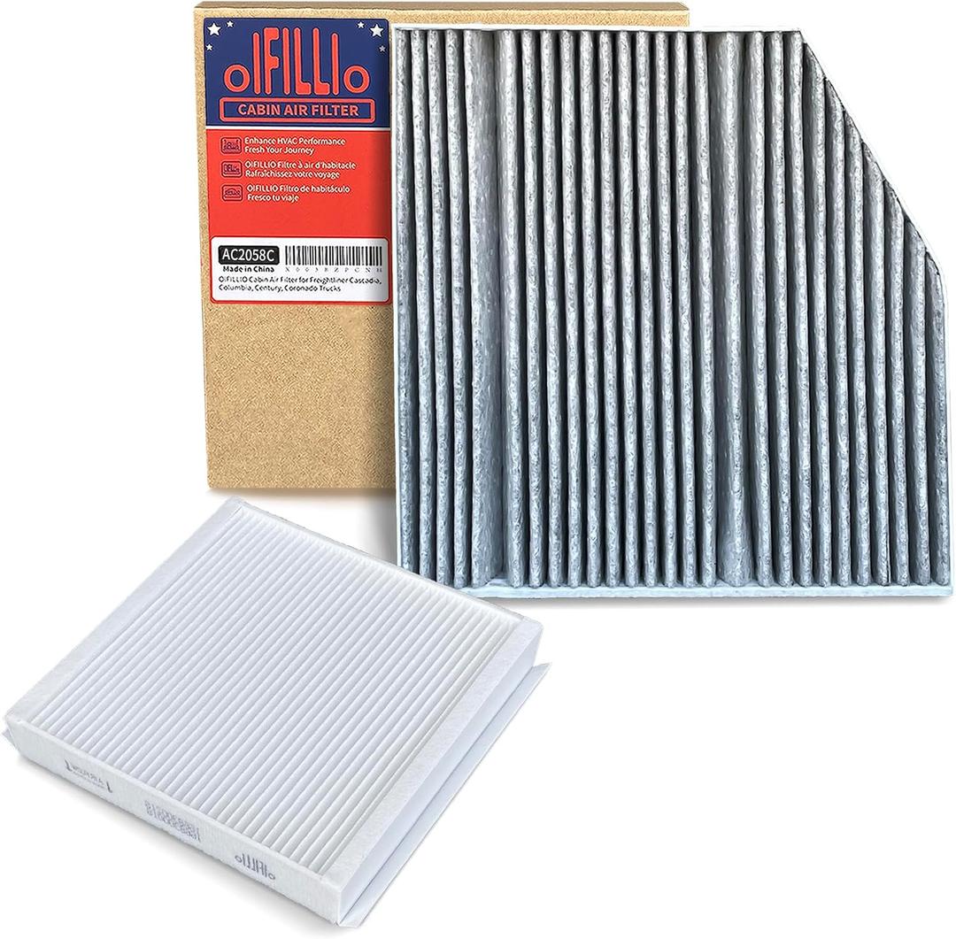 OIFILLIO Cabin Air Filter for 2020-2023 Mercedes GLE350, GLE450, GLE53 AMG, GLE63S, GLE580, GLS450, GLS580, GLS63, Maybach GLS600, W167 Series Replace A1678350400 &A1678350200