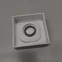 Smart Ring for Women Men, Health Tracker with Heart Rate/Blood Oxygen/Blood Pressure/Sleep Monitor/Step Counting, IP68 Waterproof Fitness Ring, No App Fees (Silver, 8#)