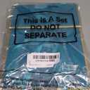 Yeaqee 24 Pack Metallic Paper Gift Bags with Handle and Tissue 9x7x3.1 Gold Foil Welcome Favor Bags Return Gifts for Wedding Fall 5 Senses Valentine Bridesmaid Birthday(Turquoise, Gold)