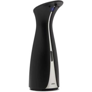 Umbra Otto Automatic Soap Dispenser Touchless, Hands Free Pump for Kitchen or Bathroom, 8.5 oz, Black