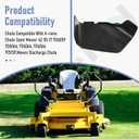 Braveboy 04375900 Deck Discharge Chute Compatible with A-riens Chute Zoom Mower 42 50 ZT 915171, 915213, 915215, 915233, 915235, 915323, 926059, 926064, 926064, 926064