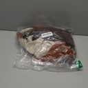 MIULEE Boho Farmhouse Throw Pillow Covers 18x18 Inch Set of 4 Rustic Mordern Neutral Cushion Covers Soft Corduroy Nordic Home Decor for Couch Bed Sofa Living Room Chocolate Brown/Rust