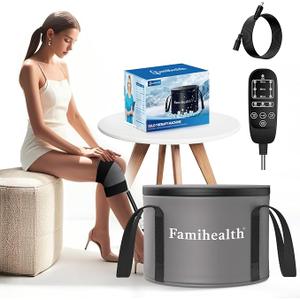 Cold Therapy Machine, Portable Ice Machine for Knee After Surgery，Programmable Knee Replacement Recovery System, Cryotherapy for Post Surgery Recovery Sports Injuries, Reduce Swelling, Gray