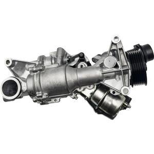 AMCC Engine Water Pump Compatible with Mercedes-Benz M274 E-class W205 C250 C300,E-class W213 E200 E250 E300 GLK200 4Cyl 2.0L Replace:2742001407