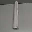 TBEECOZY Bath Mat Non Slip, Large Size Thin Quick Dry Absorbent Washable for for Bathroom Floor, Shower, Sink - Post-Shower Use, Fits Under Door Easy to Clean, Silver White,16"x24" (15.723.6)