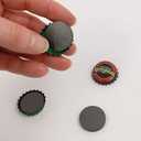 Magnets for Crafts - 100 Premium 1 inch Round Strong Magnet 25mm x 4mm - Great for Creating Fridge Art and Other Magnetic Craft Projects