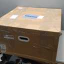 Sweetcrispy Freestanding Electric Fireplace Heater, 26Two Door Fireplace with 3D Flame Effect, Overheating Safe Design, Energy Saving Space Heater with 12H Timer&Remote for Living Room, Bedroom,Black