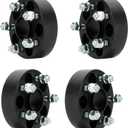 5x100 1.5" (38.1mm) Hubcentric Wheel Spacers for Subaru BRZ Impreza Legacy Forester Outback XV Crosstrek, 12x1.25 Studs fits 5 Lugs Tire Wheel Adapters, Set of 4