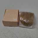 Clip in Bangs, 100% Real Human Hair Ash Blonde Fake Bangs Hairpieces for Women Fringe with Temples Wispy Bangs Clip In Hair Extensions for Daily Wear