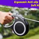 Retractable Dog Leash, 26 Feet Dog Leash for Small to Large Dogs up to 110lbs,Heavy Duty Design with Anti-Slip Handle, One-Handed Quick-Lock Braking System.