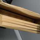 Oceanstar 3-Tier Bamboo Shoe Rack, Natural, 26" W x 23.5" D x 10.7" H