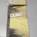 Miyotaa Abstract Gray Gold Modern Shower Curtain Set 60Wx71H Inches Contemporary Minimalist Neutral Art Waterproof Bathroom Curtain with 12 Hooks