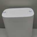 funest Smart Bathroom Trash Can with Lid- 3.5 Gallon Rechargeable Motion Sensor Trash Can,Waterproof Automatic Garbage Can with Automatic Suction Bag Feature,Waste Bin for Bedroom, Kitchen, Office