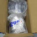 JOLLY CHEF 10 OZ Clear Disposable Plastic Cups, 100 Pack Heavy Duty Clear Plastic Cups Tumblers for Wedding, Thanksgiving, Halloween Christmas Party