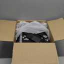 furrybaby Large Dog Heating Pad, Pet Heating Pad for Dogs Indoor, Waterproof Pet Heated Mat with Durable Anti-Bite Tube Indoor for Puppies Dogs Cats (1 Pack Black, 47 * 30 in, Temp Adjustable)