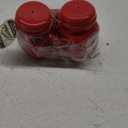 Mason Craft & More Red Mason Jar Salt & Pepper Shaker Set