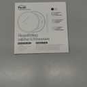 20X/30X/40X Magnifying Mirror with Suction Cups and Tweezers Set, 3.5 inches Travel Magnified Makeup Mirror, Black, 3PCS