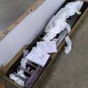 BIADNBZ Twin Size Loft Bed with Desk and Stairs, Wooden High LoftBed Frame with Storage Wardrobe, Drawers & Bookshelves, for Kids Teens Adults Bedroom, Espresso