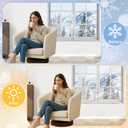 47 x 63 Inch EVA Window Insulation Kit - Heavy Duty Adjustable Film with 2 Hook & Loop Straps & 10 Thumbtacks, Reusable Thermal Insulation for Winter, Breathable Weatherproof Home Protection (S)