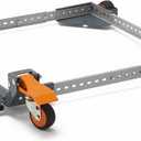 Bora Heavy Duty Universal Mobile Base with Wheels for Table Saw, Power Tool Stands & Mobile Bases, 3 Inch Non Marking Wheels, Adjustable Tool Stand 650lb Capacity PM-2500