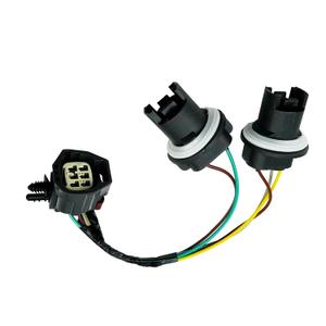 68004166AC Tail Light Socket Wiring Harness Replacement for Jeep Wrangler JK 2007 2008 2009 2010 2011 2012 2013 2014 2015 2016 2017 2018 Direct Fit for Left Right Side Replace